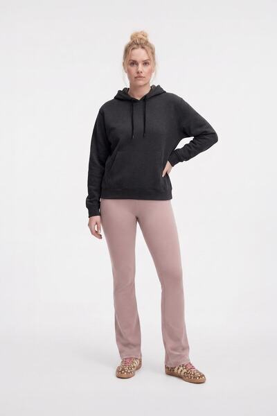 MARKAPIA WOMAN Women's Hooded Sweatshirt with Pockets and Fleece Inside