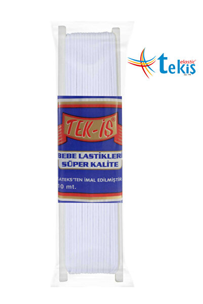 Tek-İş Lastik Bebe Lastiği 10 M Beyaz