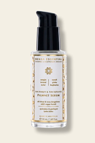Densa Essential Leke Karşıtı Pigment Serum 50 ml | Niasinamid, Ölmez Çiçek, Söğüt | Cilt Tonu Eşitleyici