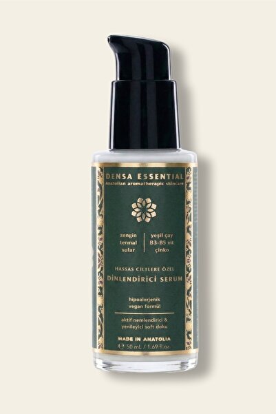 Densa Essential HASSAS CİLTLERE ÖZEL DİNLENDİRİCİ SERUM 50 ML - KIZARIKLIK KARŞITI/YATIŞTIRICI/BARİYER ONARICI