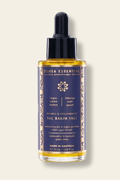 Densa Essential DÖKÜLME KARŞITI - ONARICI - GÜÇLENDİRİCİ SAÇ BAKIM YAĞI 50 ML / KURU/NORMAL/YIPRANMIŞ SAÇLAR