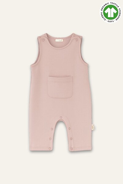 Mininio Unisex Bebek Organik Tulum - Pudra