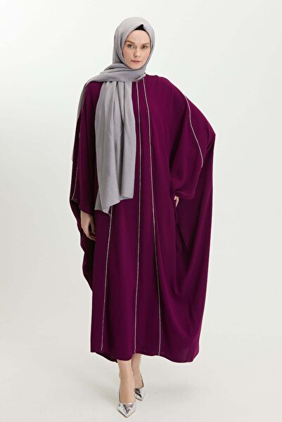 Setrms Taş Detaylı Abaya