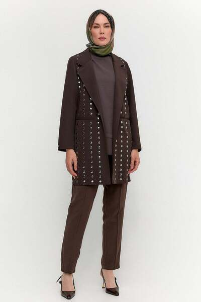 Setrms Metal Taşlı Blazer Ceket