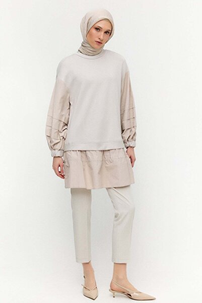 Setrms Stoper Detaylı Basic Tunik