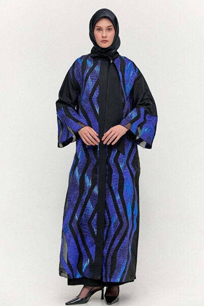 Setrms Broşlu Jakar Abaya Takım