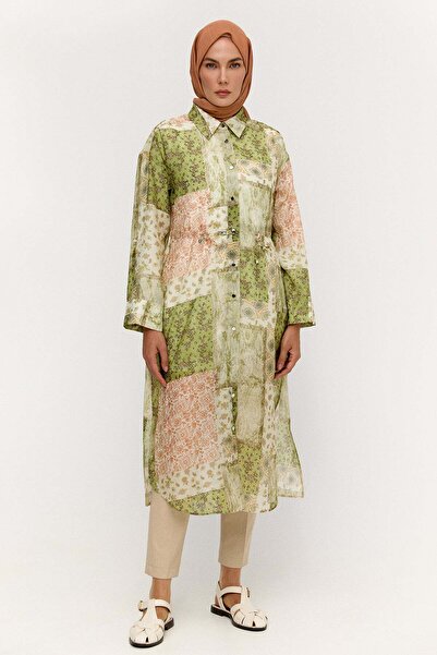 Setrms Patchwork Desenli Tunik