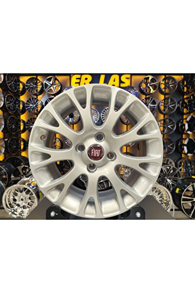 Fiat 4 Adet ORIJINAL 6*15 4*98 ET43 58.1 SILVER JANT YENİLENMİŞ (Takım)