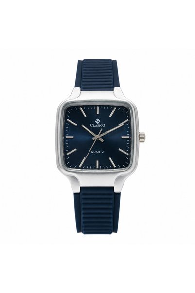Clasico Sleek Men’s Analog Watch – Square Dial, Japanese Elite Y121 Quartz Mo...