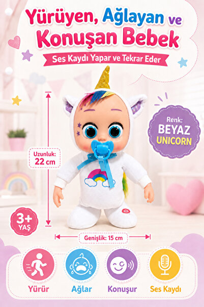 GENELOEM Ağlayan Konuşan Ve Yürüyen Bebek