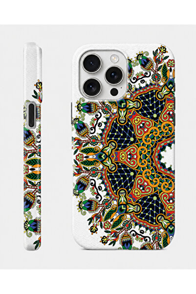noveracase iPhone 16 Pro Anadolu Ruhu - Anatolian Mosaic Çift Katmanlı Essent...