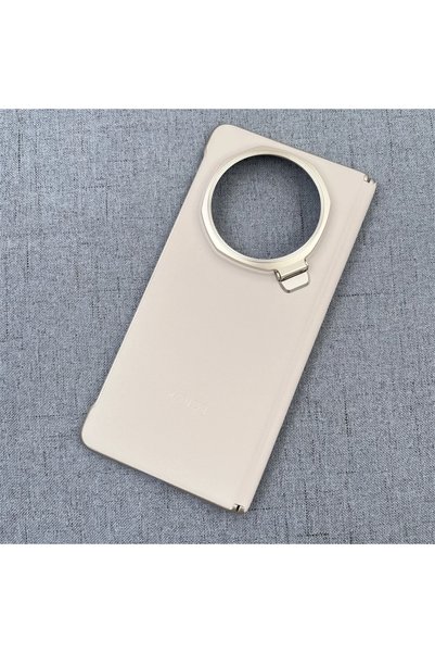 Choice1 HONOR Magic V5 Khaki For Honor Magic V5 5G PU Leather Bracket Case Sh...