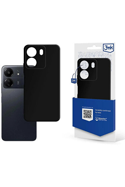 3MK Carcasă mată pentru Xiaomi Redmi 13C / Poco C65 - neagră