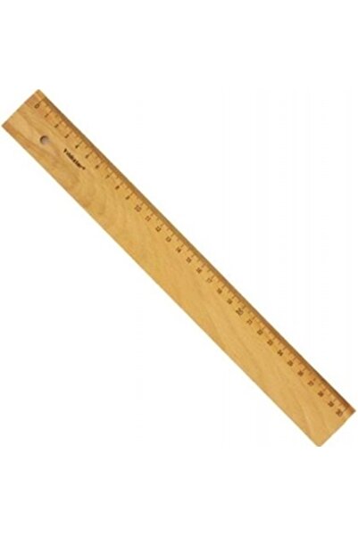 Generic Brand 30 cm. Riglă de lemn
