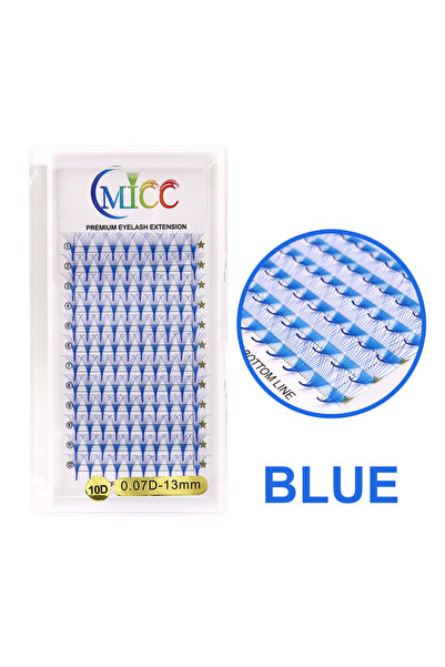 Choice40 10D-0.07-13mm 0.07mm D Blue CMICC 120 Fans 6D 10D Colorful Blue Purp...