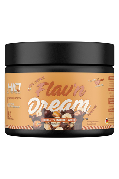 HIQ NUTRITION Flavn Dream 150g Chocolate Hazelnut Flavored