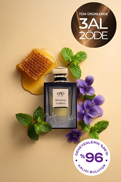 Mad Parfüm Mad Timeless Leather 50 ml Unisex Parfüm | Oriental . Derin . Etki...