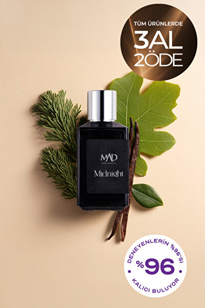 Mad Parfüm Mad Midnight 100 ml Unisex Parfüm | Vanilya . Odunsu . Gizem