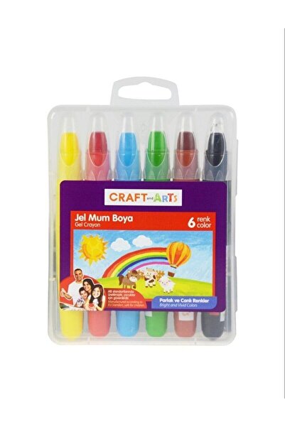 Craft and Arts Jel Mum Boya 6 Renk