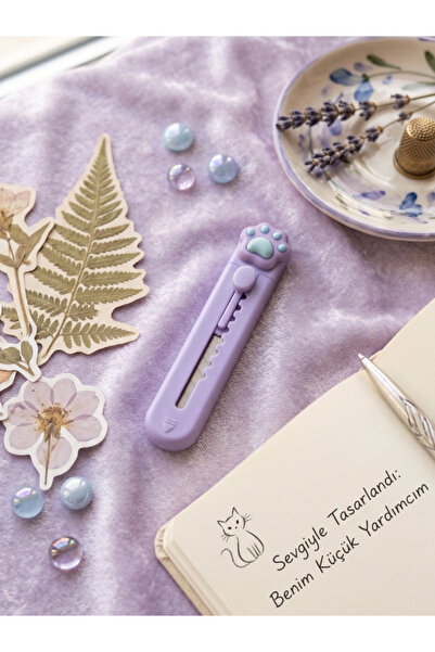 Dörtel Tedarik Pati Mini Utility Knife Purple