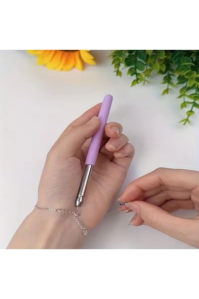 Choice purple Help Wear Bracelet Tool Partner Jewelry Helper Fastening Aid Qu...