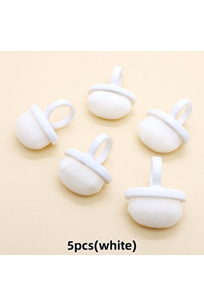 Choice1 5pcs White 5Pcs Professional Salon Nail Dust Ring Brushes Unscented M...