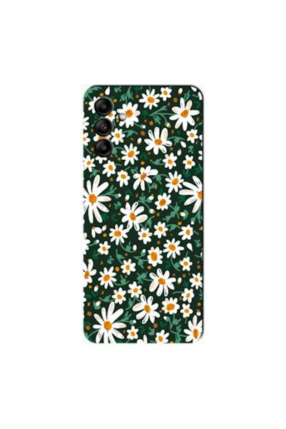 Zebana Samsung Galaxy A04S Compatible Case Spring Flowers 4 Silicone Case (Pr...
