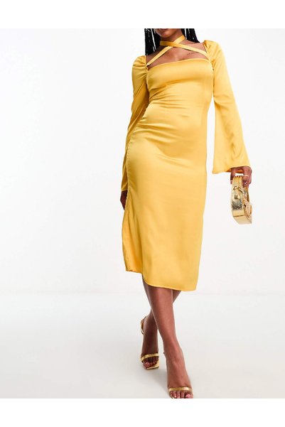 Evendi Rochie medie, Galben