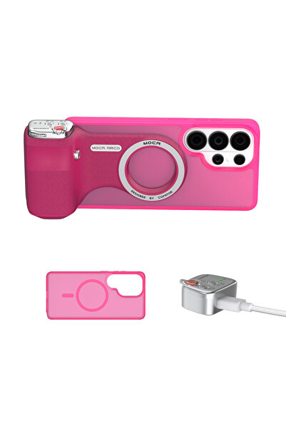 Choice3 ARCO-Fuchsia S26U COMITOK MOCA ARCO Magnetic Camera Grip for Galaxy S...
