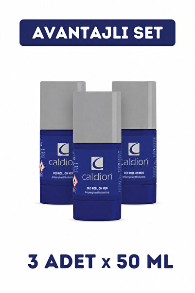 Caldion Rollon Erkek 3 Lü Set