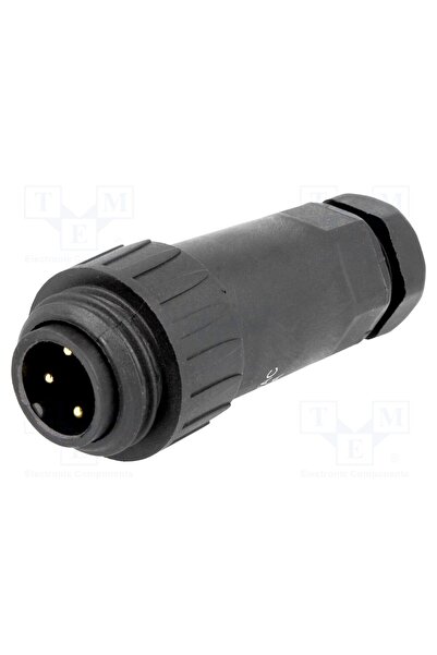 OEM Conector circular WEIPU WA22J4TE2-10.5, mufă, tată, PIN 4, IP67, WA22, 3+...