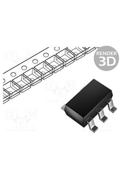 OEM IC amplificator operaţional TEXAS INSTRUMENTS LMV321IDBVR, 1MHz, Ch 1, 2,...