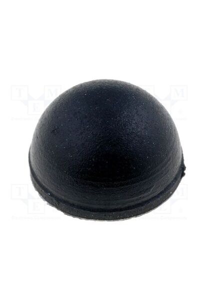 OEM Picioruş autoadeziv FIX&FASTEN RF-021, neagră, gumă, A 6,7mm, B 4,2mm, Pa...