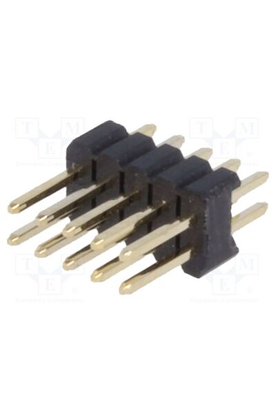 OEM Conector şiruri pini CONNFLY ZL320-2X5P, şir pini, tată, PIN 10, THT, dre...