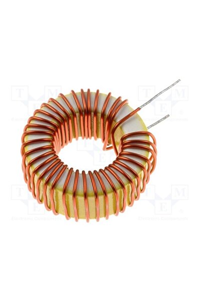 OEM Inductor TALEMA DPU068A3, THT, 68uH, 3A, R 60mΩ, Inductor toroidal, Ø 25mm