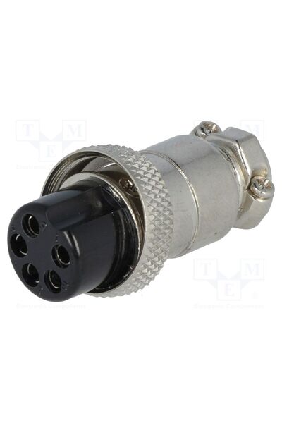 OEM Conector pentru microfoane CLIFF FC684215, mufă, mamă, PIN 5, pe cablu, d...