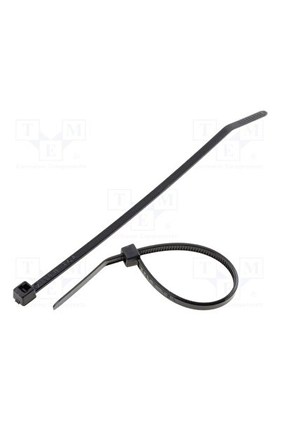 OEM Colier de strângere HELLERMANNTYTON T18R-TBK, W 2,5mm, neagră, poliamidă,...