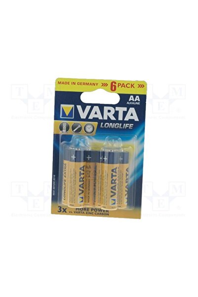 OEM Set Baterie alcaline VARTA BAT-LR6X6/VL, AA, 1,5V, nereîncărcabilă, LONGLIFE