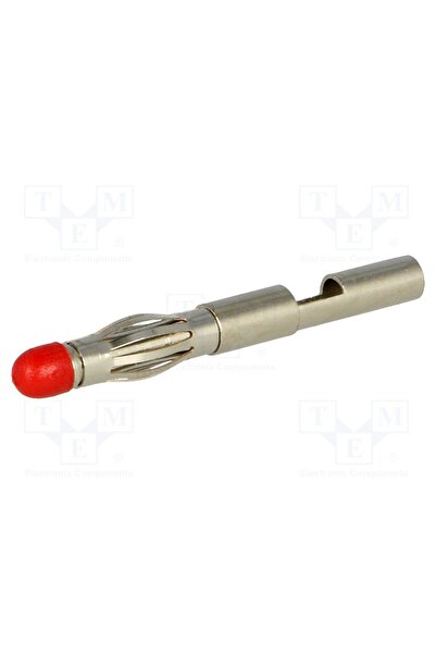 OEM Conector de laborator banană 4mm AXIOMET BSP-NS4L, mufă, neizolat, nichel...