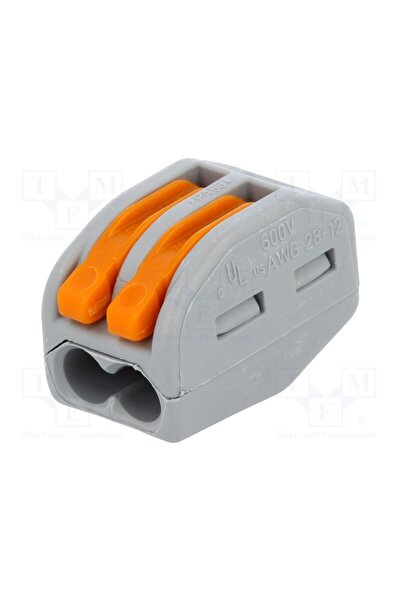 OEM Cu eliberare rapidă WAGO 222-412, 222, 32A, 400V, pe cablu, bornă cu arc,...