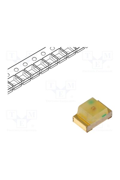OEM LED KINGBRIGHT ELECTRONIC KP-2012YD, galben, SMD, 0805, 3÷8mcd, 2,1÷2,5VD...