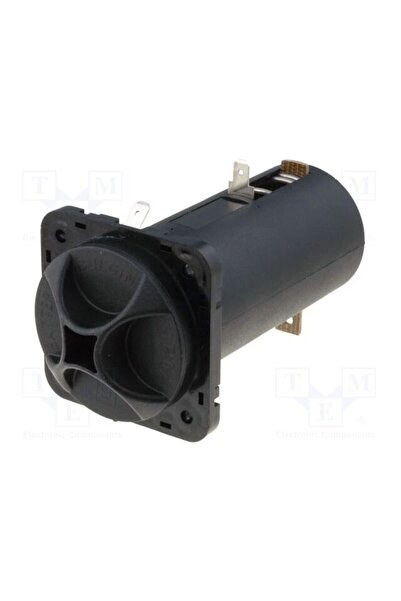 OEM Container BULGIN BXS016, D,R20, Nr.bat 1, urechi pentru lipire, neagră, U...
