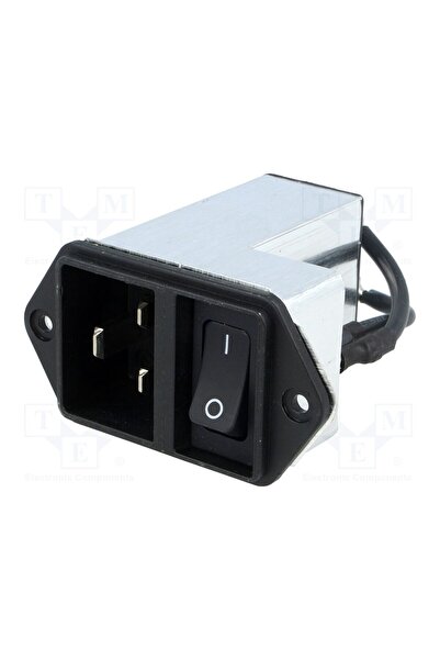 OEM Conector alimentare AC SCHURTER EC12.1101.001, soclu, tată, 20A, 250VAC, ...