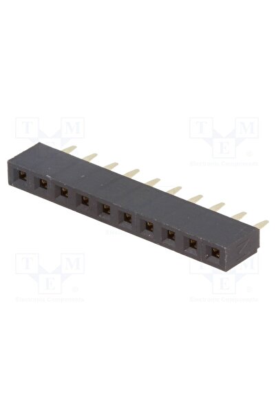 OEM Conector şiruri pini NINIGI ZL305-10, soclu, mamă, PIN 10, THT, drept, 3A...