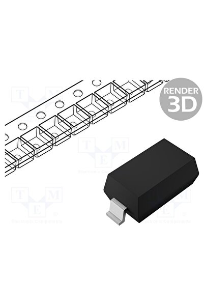 OEM Diodă Zener ONSEMI MMSZ4678T1G, 0,5W, 1,8V, SMD, SOD123, o singură diodă