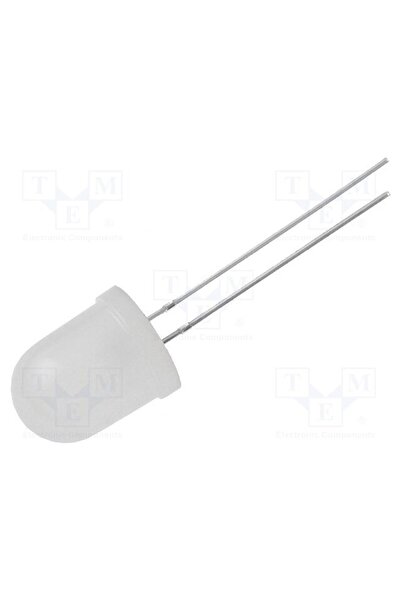OEM LED OPTOSUPPLY OSW57LA132-RS, alb rece, 10mm, 8400mcd, 30 ° Parte frontal...