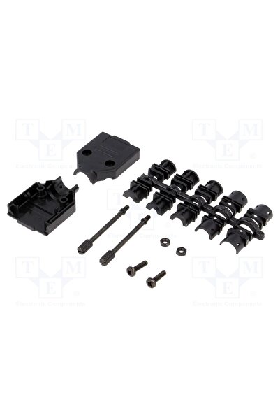 OEM Carcasă pentru conectori D-Sub ENCITECH DTPPK09-BK-K, D-Sub 9pin,D-Sub HD...