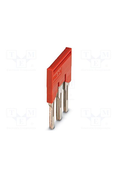 OEM Punte de conectare PHOENIX CONTACT FBS3-8, roşie, PA, piste 3, W 8mm, H 2...