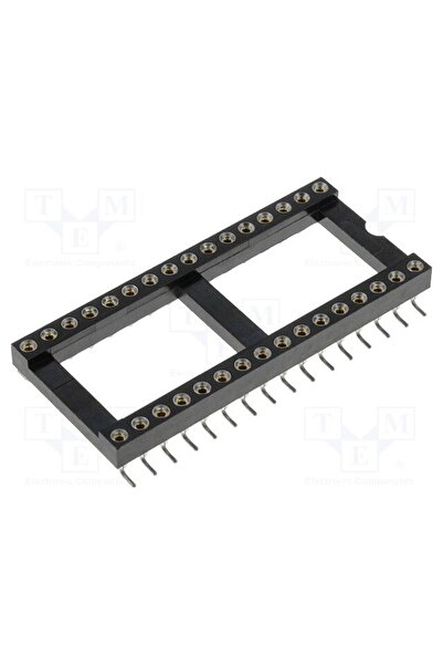 OEM Soclu circuite integrate CONNFLY GOLD-32P-SMD, DIP32, Pas 2,54mm, de prec...
