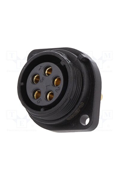 OEM Conector circular WEIPU SP2113/S5, soclu, mamă, PIN 5, IP68, SP21, 30A, 5...